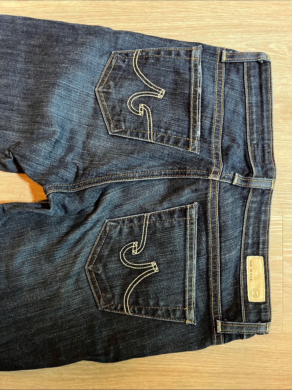 AG Adriano Goldschmied Skinny Dark Indigo Jeans